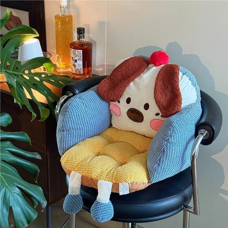 

Cartoon Cushion Office Chair Cushion Cute Creative Plush Winter Warm Comfortable Bedding Pillow Gift For Girls Dormitory