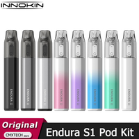 Original Innokin Endura S1 Pod Kit 13.5W Vape with 650mAh Battery 2ml Pod cartridge 0.8ohm Mesh Electronic Cigarette Vaporizer