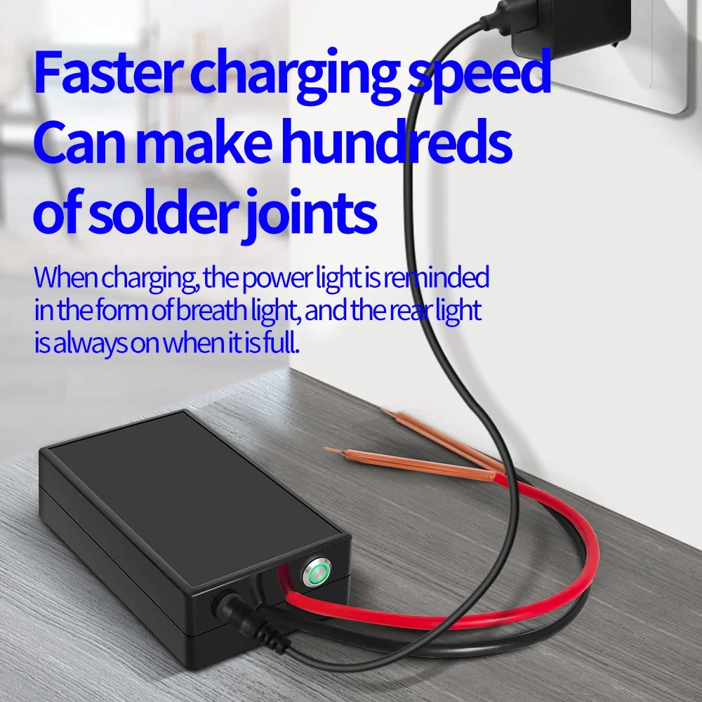 Portable DIY Spot Welder Kit 6 Gears Adjustable Spot Welding Machine Energy Storage Mini 18650 Battery Welding Equipment