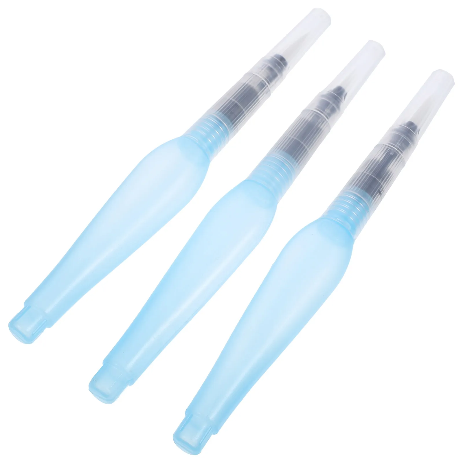 

3pcs Watercolor Painting Brushes Refillable Pens Large Medium Small Tips Supplies Kids Adults Easy Clean Durable Portable