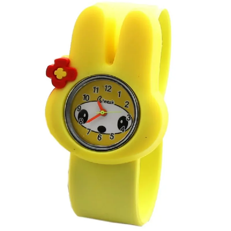 Neue Kinder Uhren Tier Niedlichen Häschen Muster Mädchen Student Geburtstag Geschenk Silikon Uhr Cartoon Kinder Uhr Schöne Pat Tisch