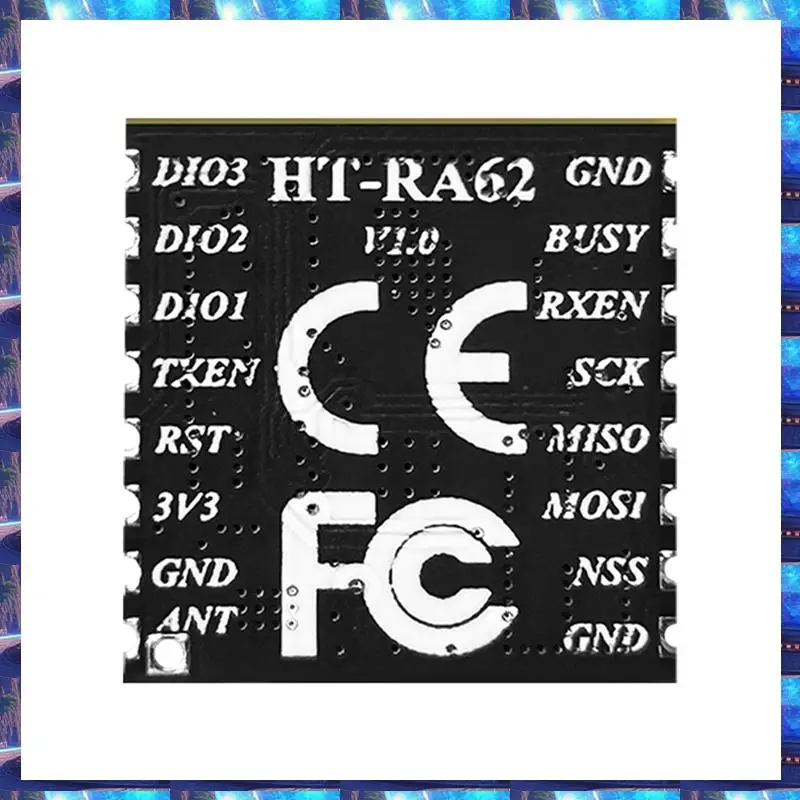 2025 SX1262 Lora Series Module HT-RA62 With Antenna For Advanced Lorawan Development 863-928Mhz,SX1262 Lora Series Module HT-RA6