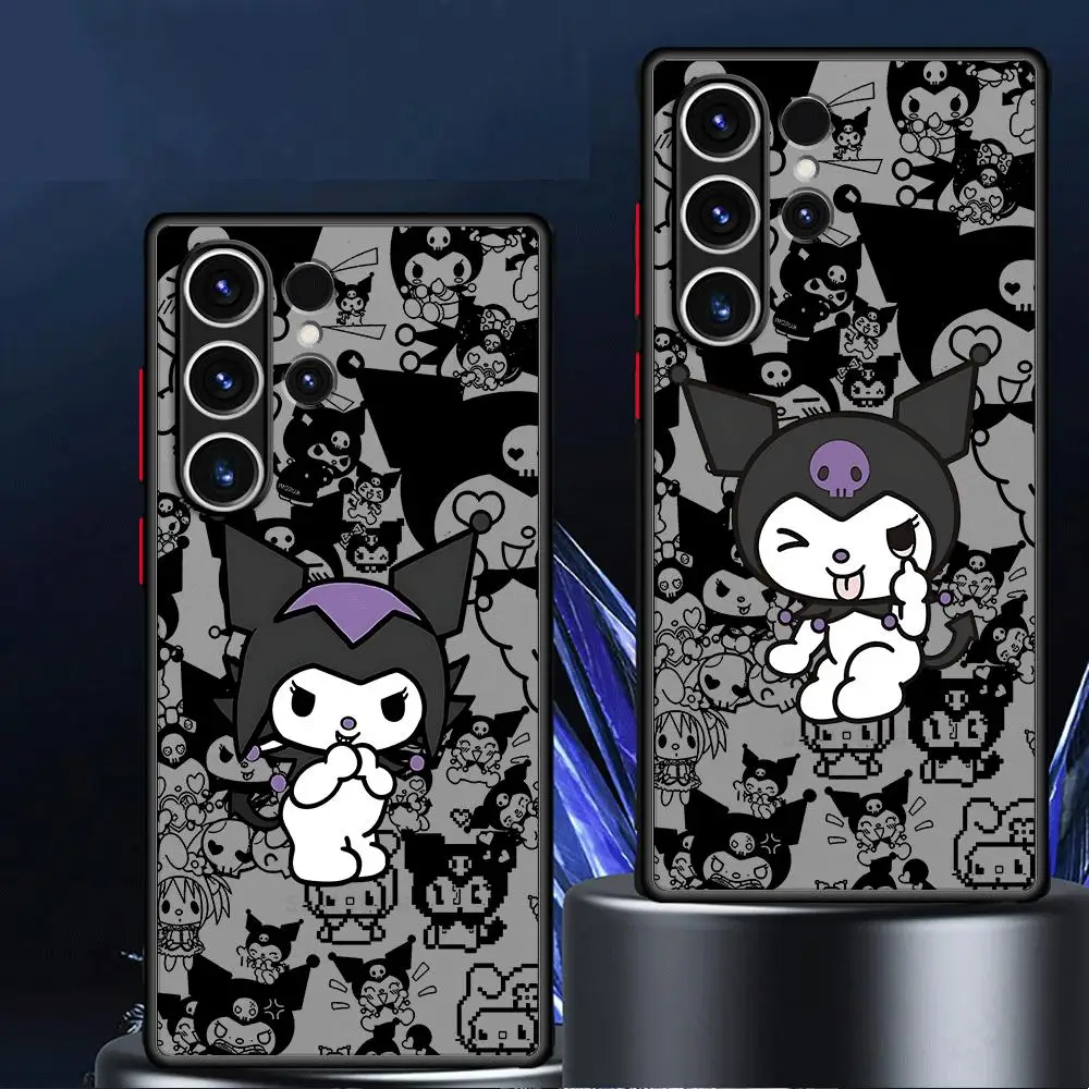 Sanrio kuromi Phone Case for Samsung Galaxy S10 S9 S23 Ultra S10 Lite S21 Plus S22 5G S20 FE Cover