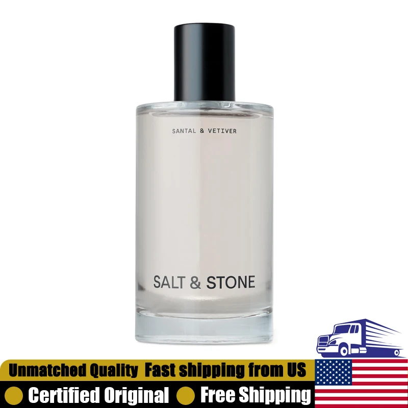 

SALT & STONE Santal & Vetiver Body Mist 3.4 Oz Long-Lasting Moisturizing Woody Pheromones Cologne Perfume for Women & Men 100 ML