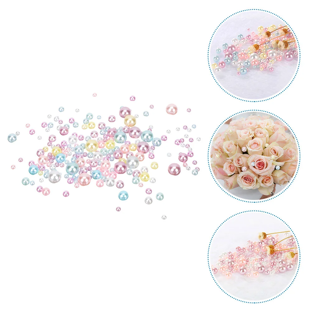 Vase Decoration Beads DIY Jewelry Decorative Pearls Floating for Vases Nonporous Faux Filler