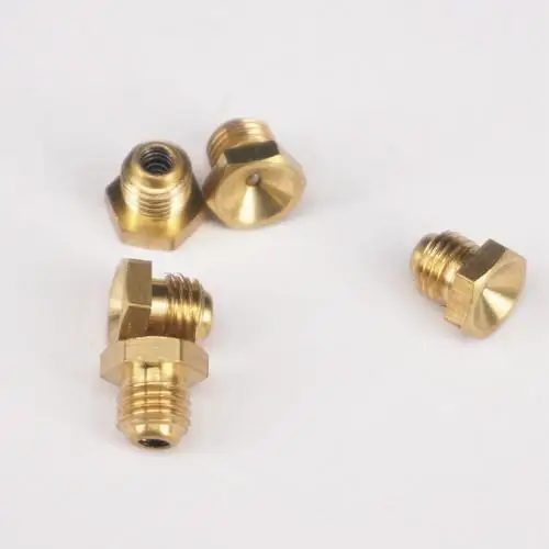 (2) M5x0,8 M6x1 M8x1 M10x1 M12x1 M14x1,5 M16x1,5 1/8" 1/4" BSPP Flush Grease Zerk Nippelanschlüsse für Fettpresse – Detail 1