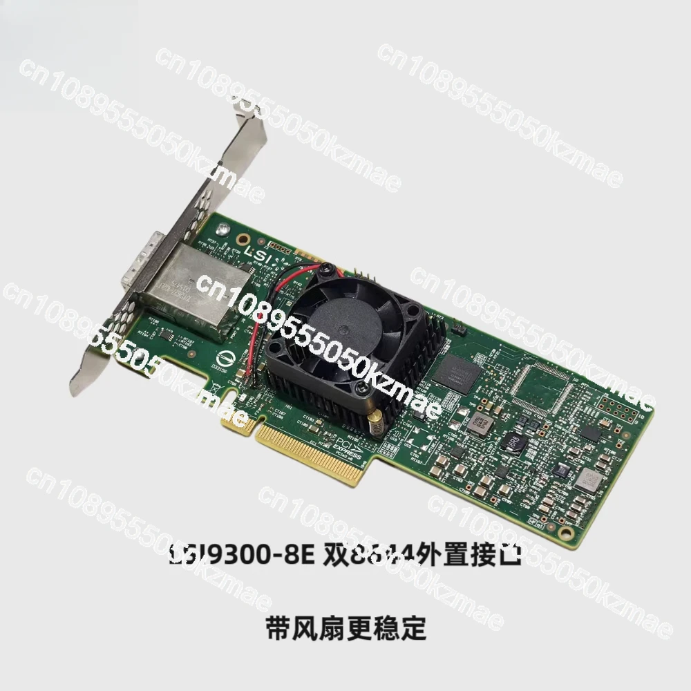 

В НАЛИЧИИ LSI 9300-8E 3008HBA Карта 12G 8644 Двойной внешний интерфейс SAS Прямой кассетный вентилятор Охлаждение