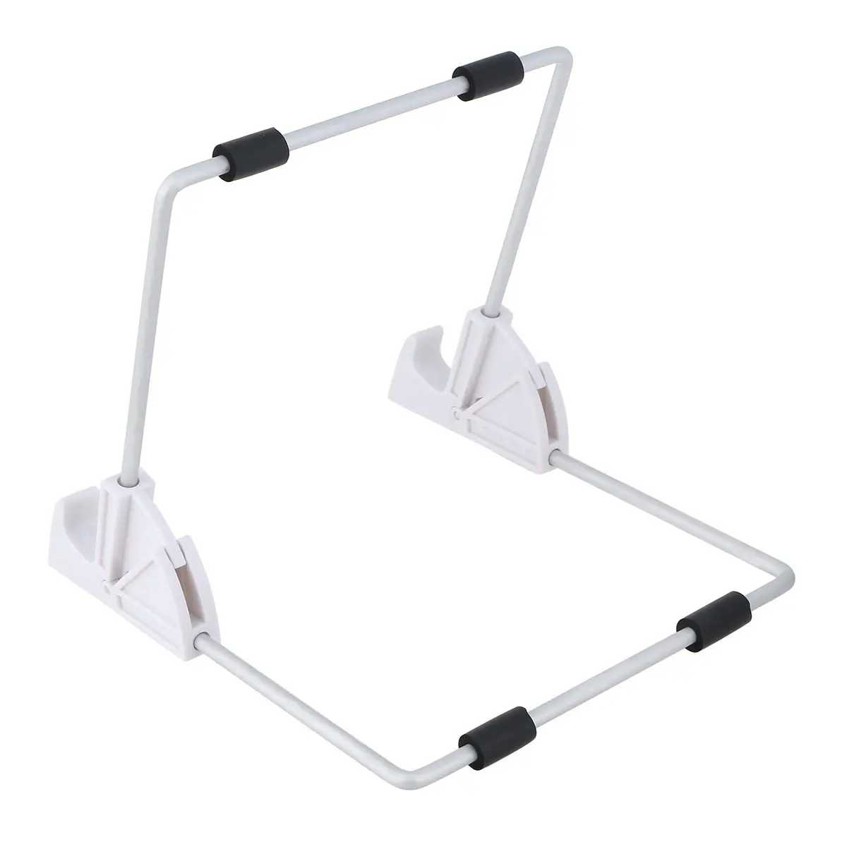 Aluminum Tablet Mount Stand Heavy Duty Adjustable Desktop Bracket for Tablets 7-13 Inches Horizontal Vertical Hands Free Use