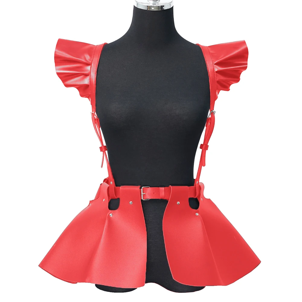 

Women's Skirt Punk-Style Flounced Skirt-Side Festival Party Stage Costumes