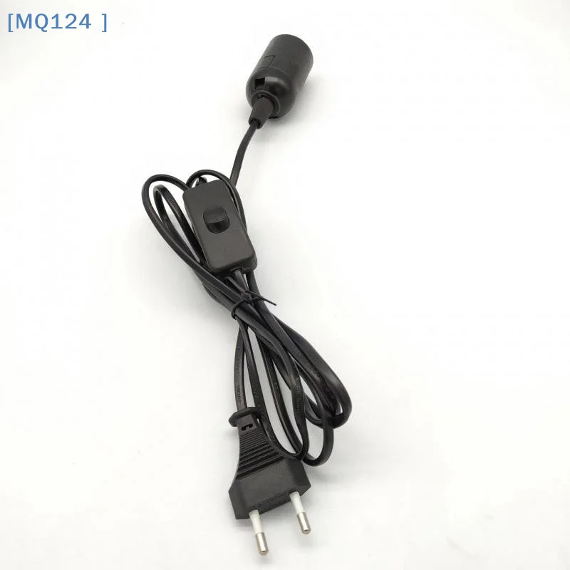 

【MQ124】1 шт., вилка европейского стандарта, 1,8 метра, шнур питания, кабель для лавовой лампы, шнур с переключателем E14, держатель для подвесного светильника, цоколь для лампочек