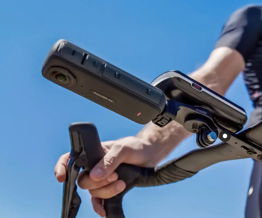 Insta360 X4 الرياضة بانورامية HD دراجة نارية ركوب الكاميرا 360 المضادة للاهتزاز شاشة تعمل باللمس تسجيل الفيديو كاميرا مقاومة للماء #5