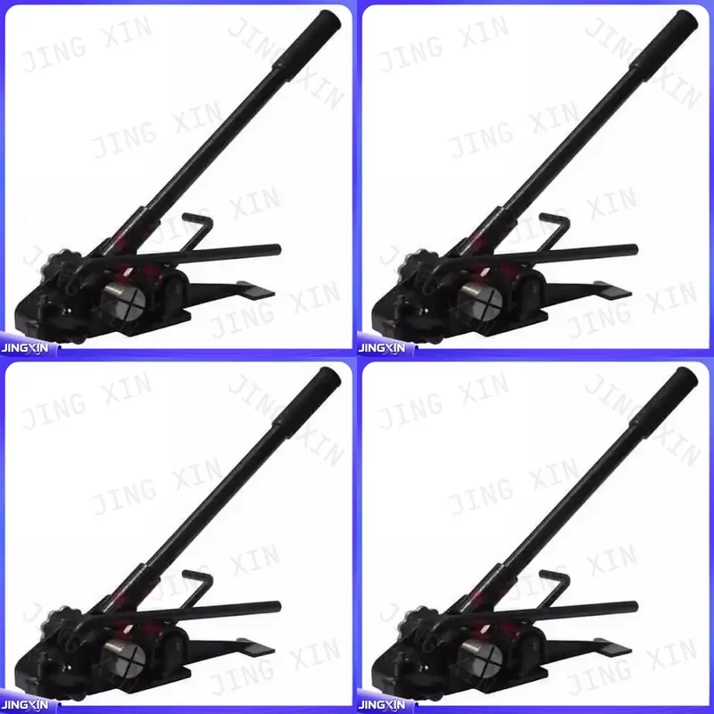 Custom for Manual Steel Band Strapping Tool Tensioner Sealer Kit 19mm Heavy Duty Metal Strap Binder Packer for Carton