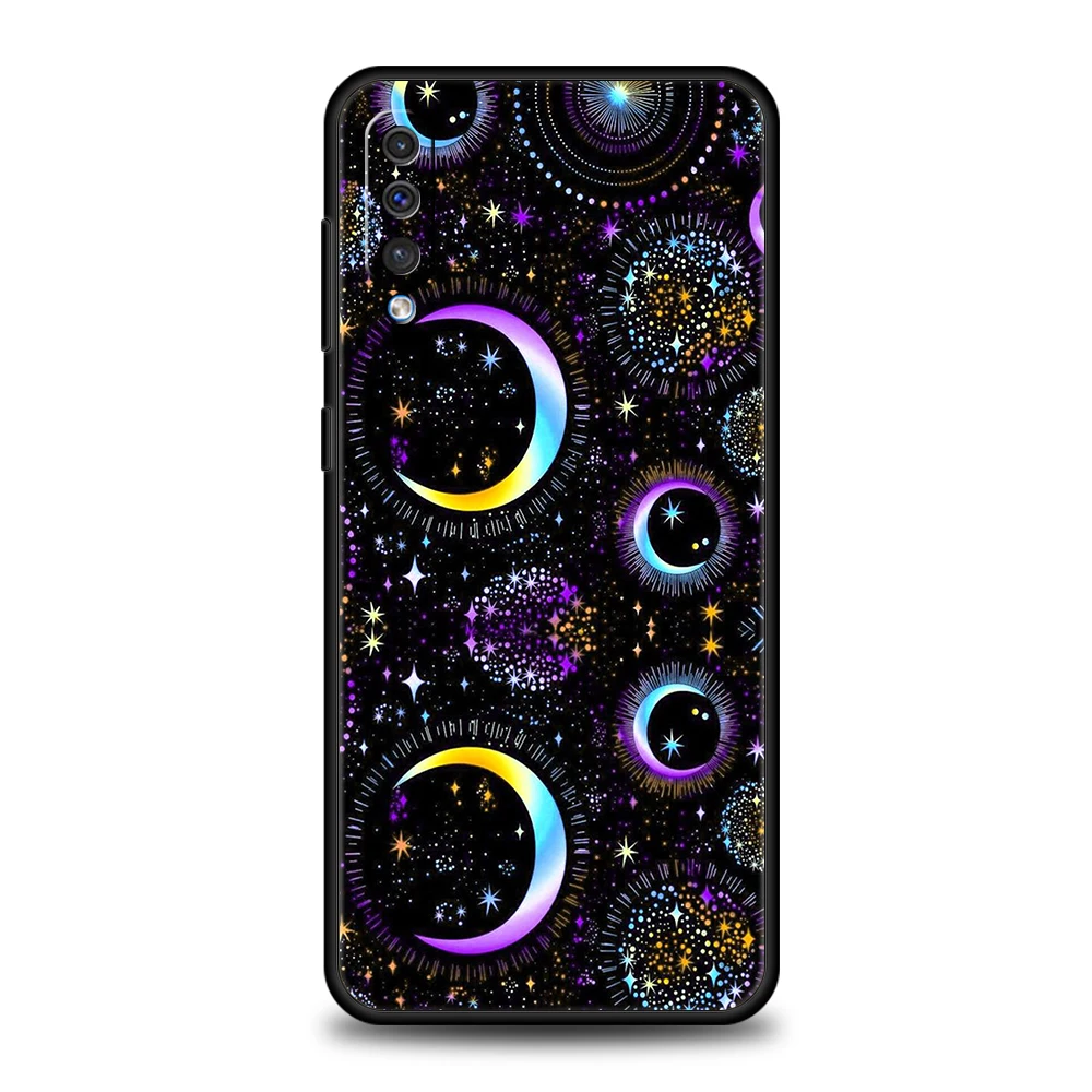 Witches Moon Tarot Mystery Totem Phone Case for Samsung Galaxy A12 A22 A10 A20 A30 A40 A42 A50 A52 A02 A03 A04 A04S Soft Shell