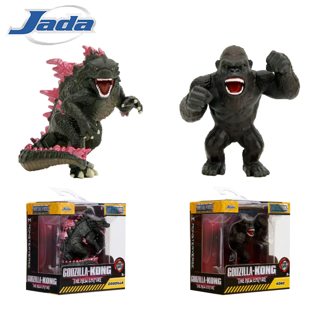 

Genuine JADA Godzilla vs. Kong 2 Action Figure Premium Alloy Made Durable and Stylish Desktop Display Thoughtful Boys Present