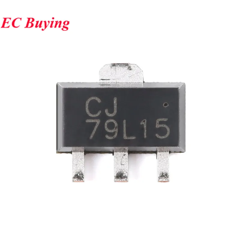 10pcs CJ79L05 5V CJ79L06 6V CJ79L08 8V CJ79L12 12V CJ78L05 CJ78L06 CJ78L12 SOT-89 Triode Positive Voltage Regulator Transistor