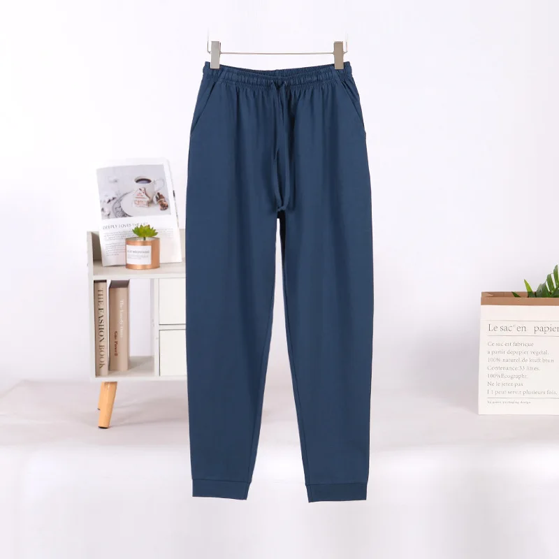 L-4XL 100 Kg People Wear Pajamas Pant Women New Cotton Spring Autumn Plus Size Sleepwear Pants Female Loose Home Trousers