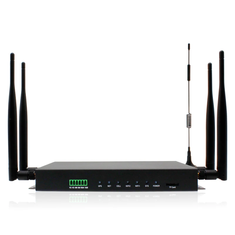 3g 4g Rs232 Rs485 Lte مودم 4g مودم Wifi مع بطاقة Sim المزدوجة M2m Wifi الصناعية Gsm راوتر
