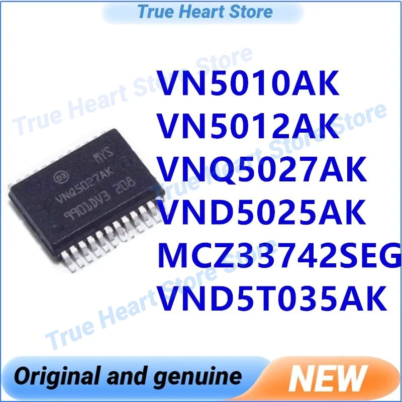

VNQ5027AK VN5010 5012AK VND5025 5T035AK MCZ33742SEG IC chipset New in stock 1PCS/LOT