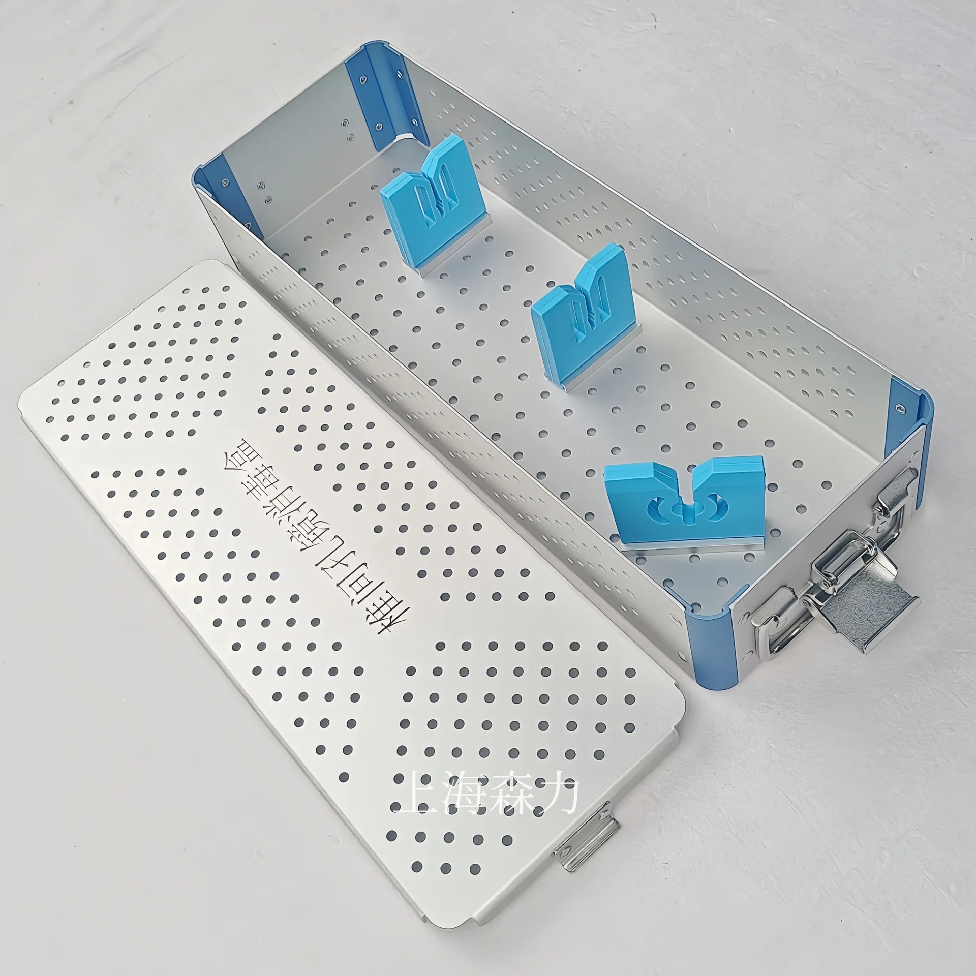 

Aluminum alloy specification 360x130x70mm intervertebral foramen storage loading cleaning box