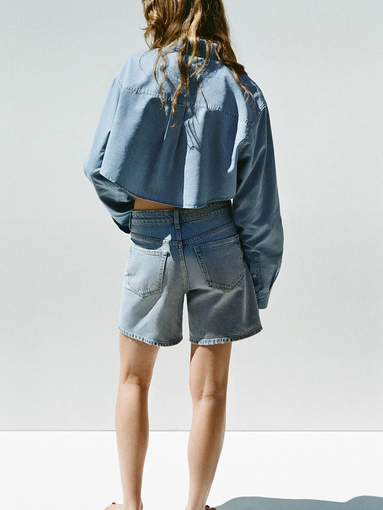 Sommer Neue frauen Casual Abnehmen Mid-Taille Einfache Match ort Jeans Hosen Vielseitig Grundlegende Sle für Damen