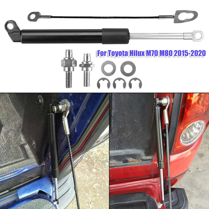 Car Rear Bucket Tailgate Damping Rod Spring Support Rod for Toyota Hilux M70 M80 2015-2020