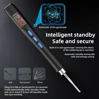 AiXun Mini Soldering Station - T208 USB-C Smart Soldering Iron Adjustable Temperature Portable Precision Soldering Station Kit