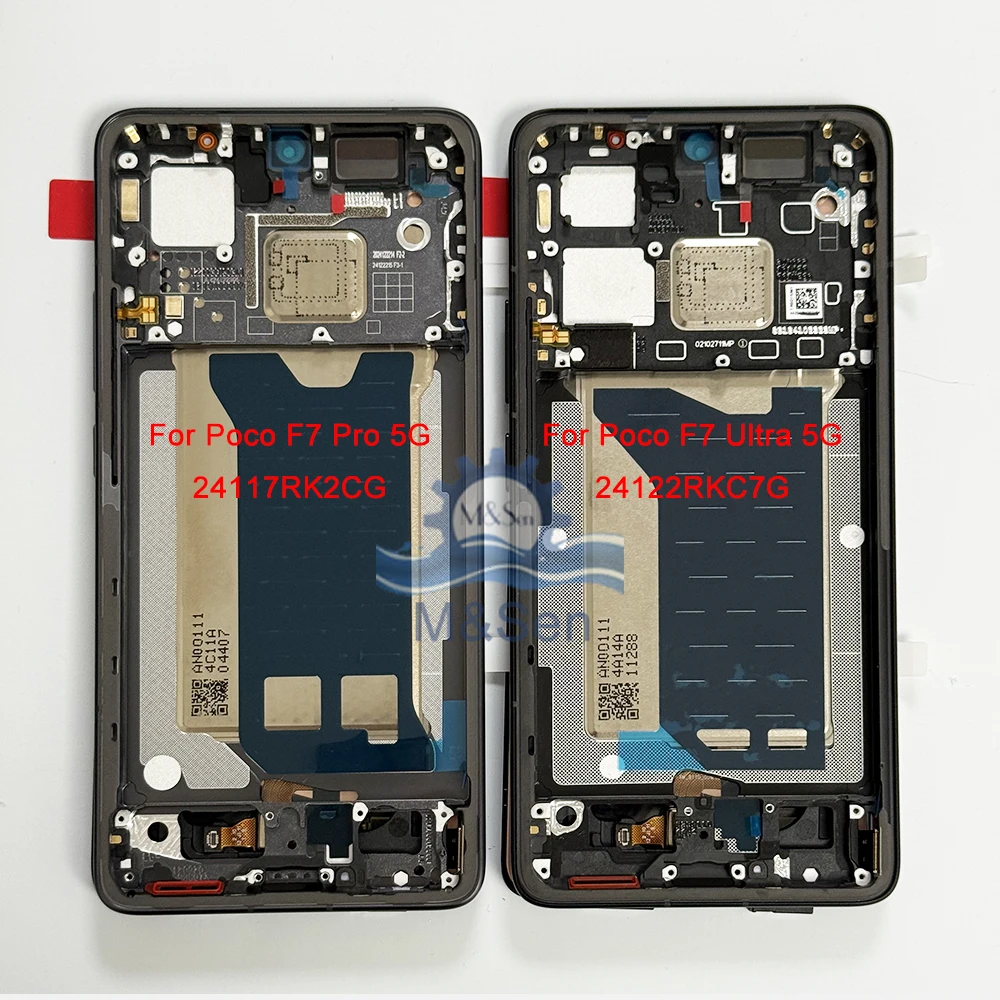 Original Amoled For Xiaomi Poco F7 5G 25053PC47G LCD Display Frame