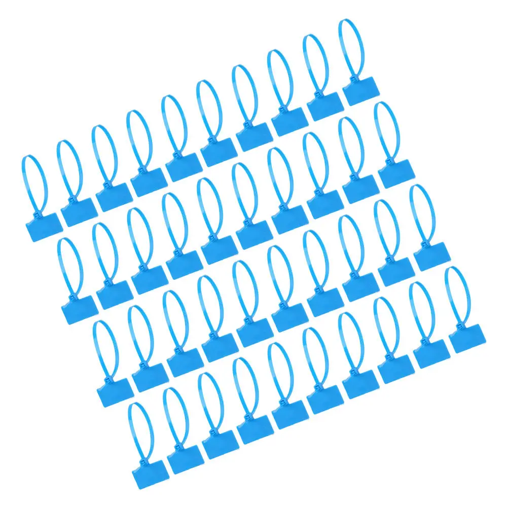120pcs Nylon Cable Ties With Labels Heavy Duty Self-Locking Wire Zip Ties For Cable Management Outdoor Indoor Use
