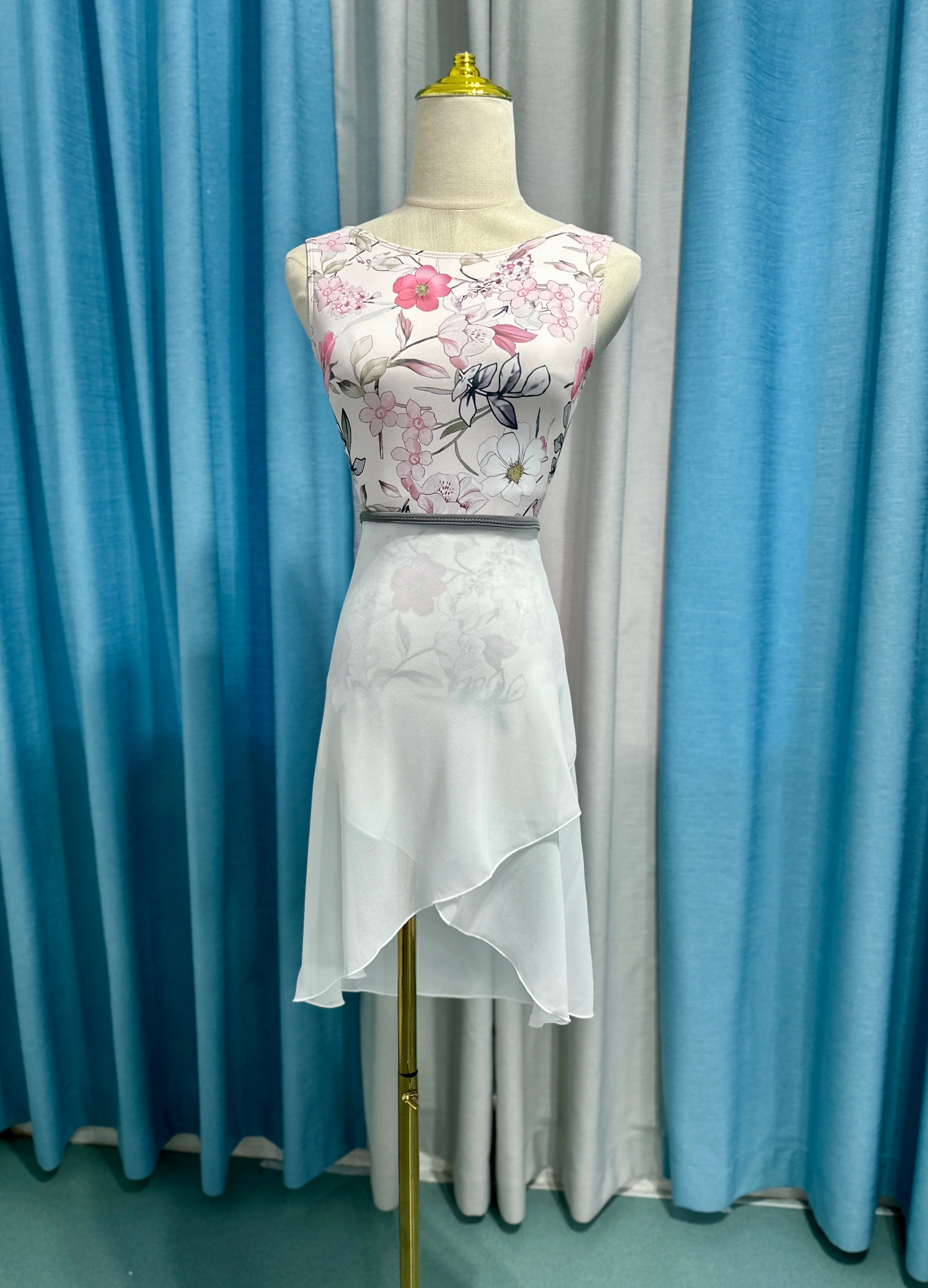 

Ballet Dance Leotard Adult New Design Daily Practice Dancing Clothes Women Advanced Printing Ballet Leotard Yoga Jumpsuit