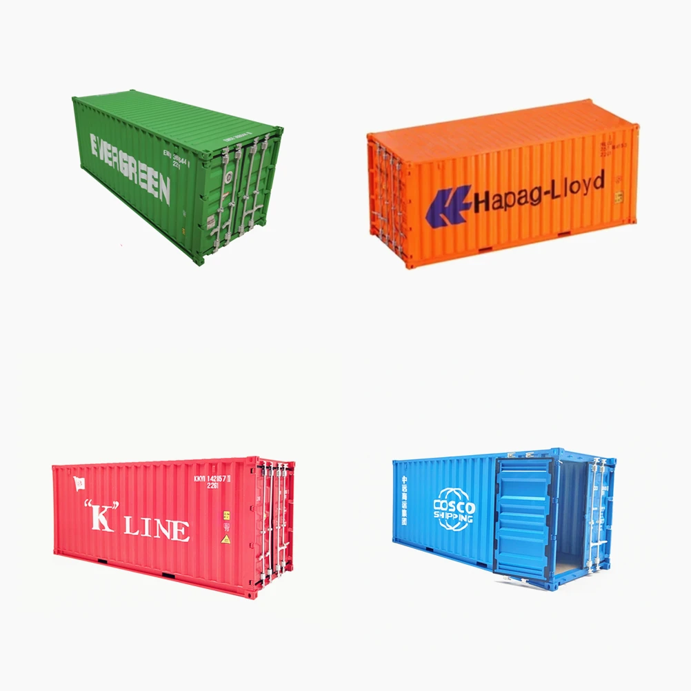 1:20/1:24 creative model container furnishings can be made into storage boxes can be customized