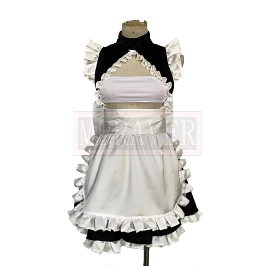 Game Azur Lane KMS Agir Dragon Maid Cosplay Costume Party Christmas Halloween Custom Made Any Size