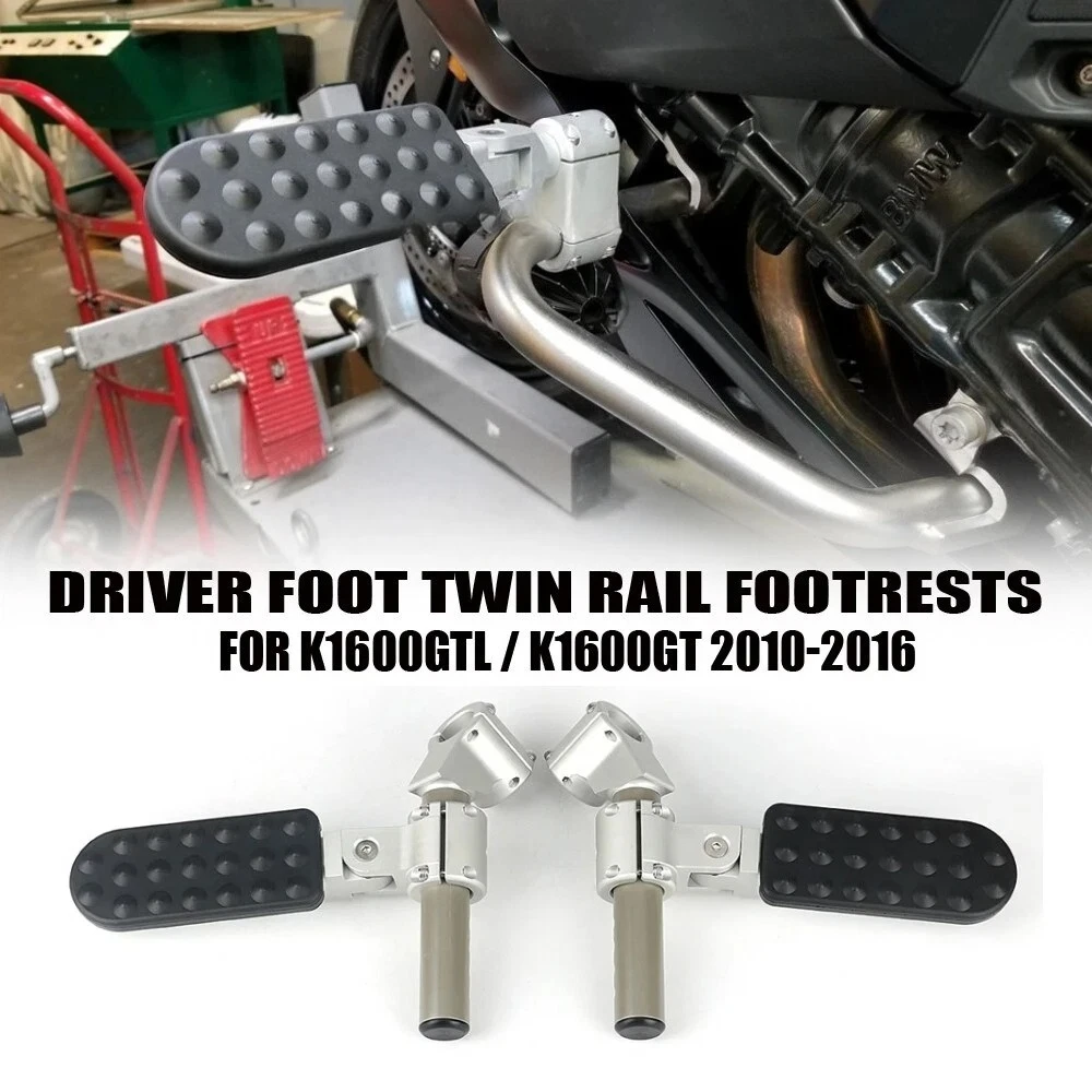 

Motorcycle Adjustable Folding Foot Pegs Rest Pedal Set Footpeg Footrest Kit For BMW K1600GTL K1600GT K 1600 GT GTL 2010-2016