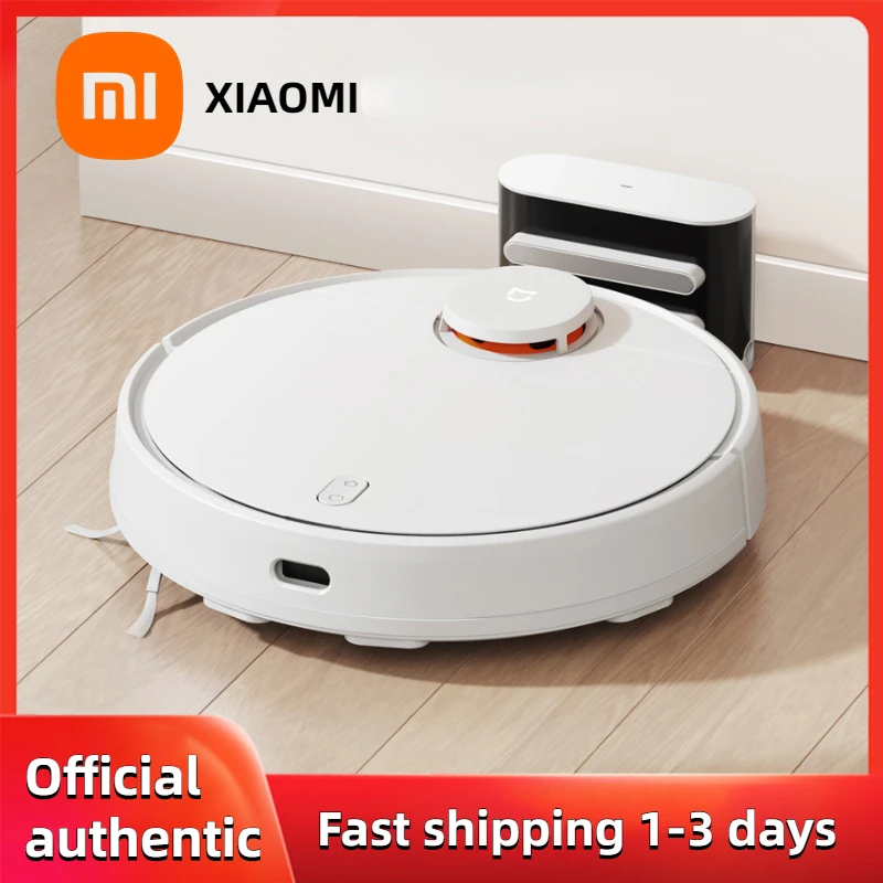 XIAOMI MIJIA 3C Robot Mop for Home Sweeping Dust Sterilize 4000PA Cyclone Suction Washing Mop App Smart Planned