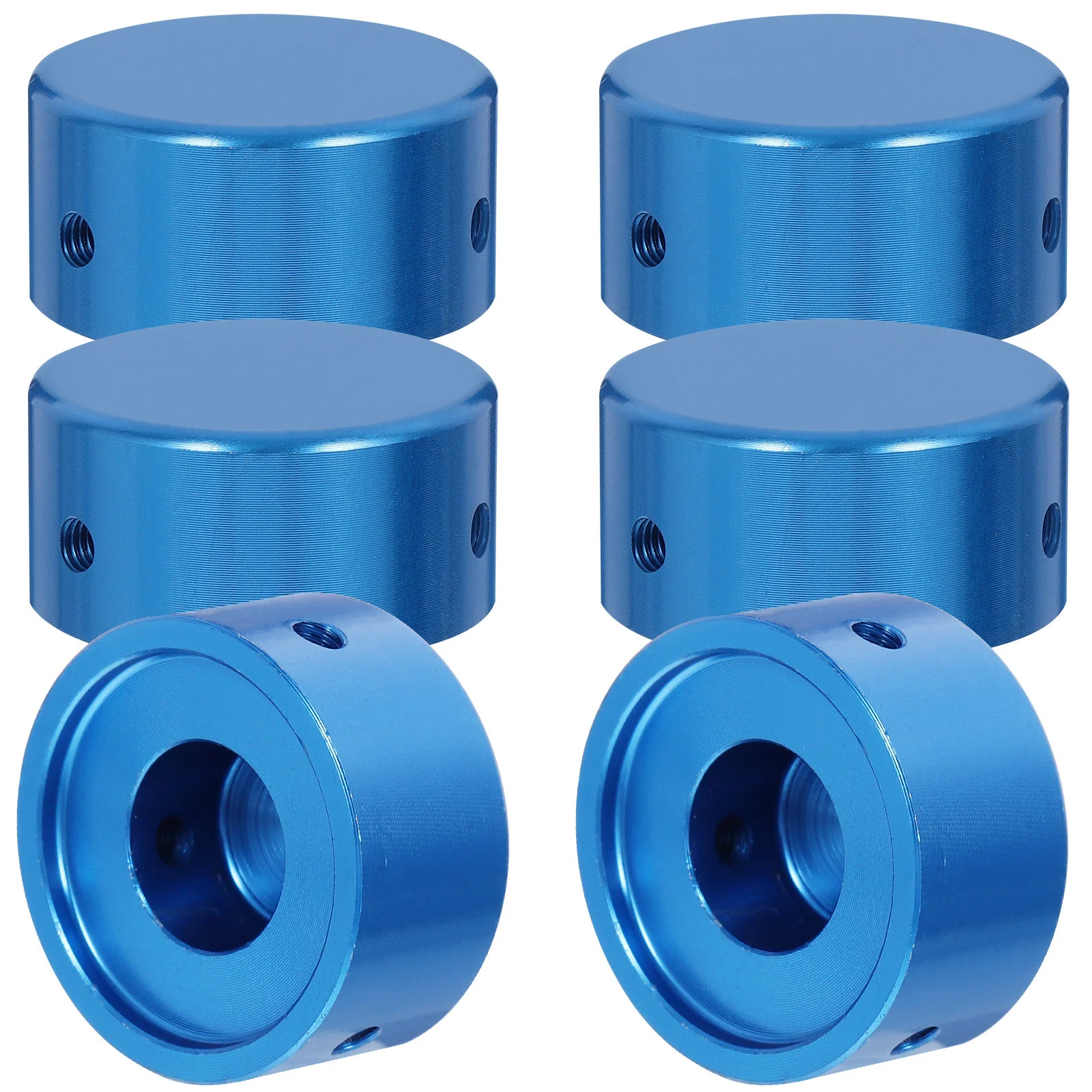 ERINGOGO Metal Guitar Footswitch Cap 6pcs Aluminum Effect Pedal Protector Accessory for Pedals Parts