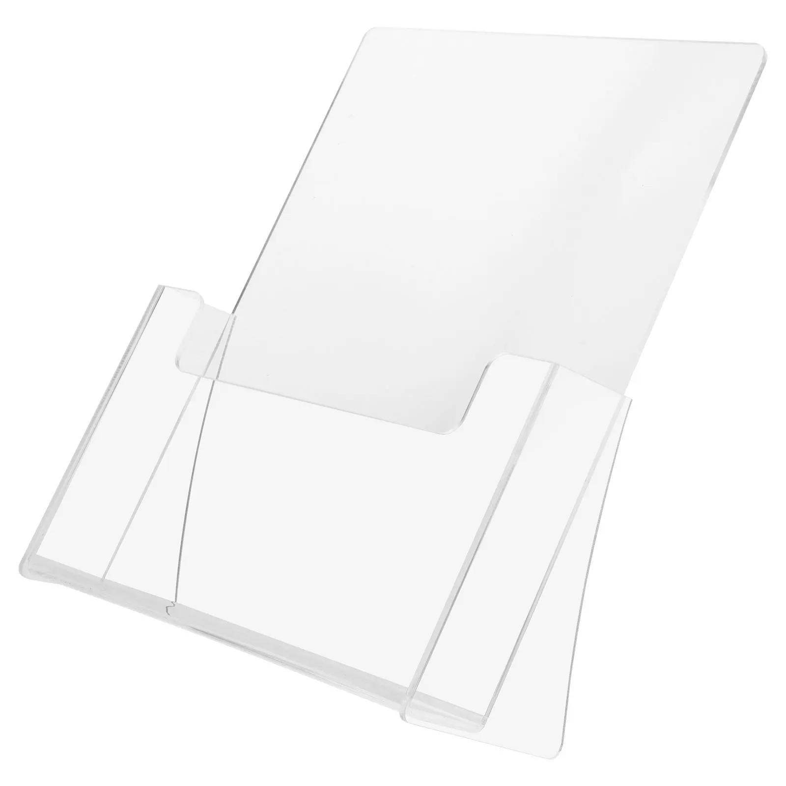 

Acrylic Display St Transparent Brochure Holders Pamphlet Magazine Rack Desk ganizer Clear Acrylic Home Decor Tabletop