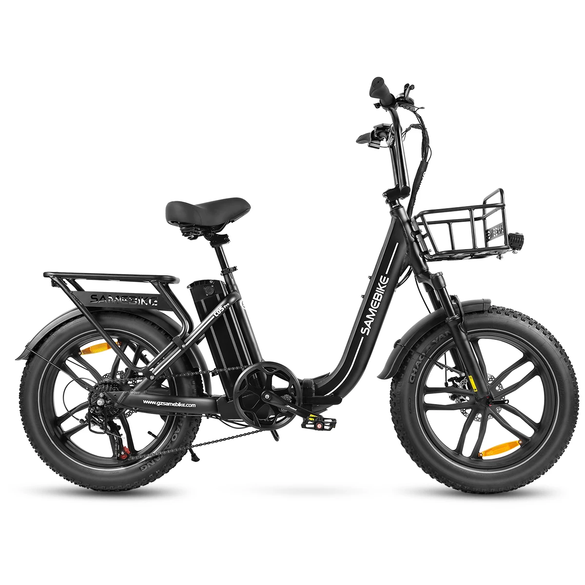 Samebike C05 Pro opvouwbare elektrische fiets mountainbike voor volwassenen met 36V 13Ah verwijderbare batterij 20" x 4,0 fat ebike