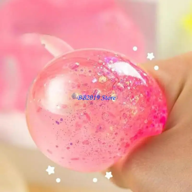 Q0KB Elastic TPR Dachshund Puppy Calming Toy Portable Handheld Stress Reliever Toy