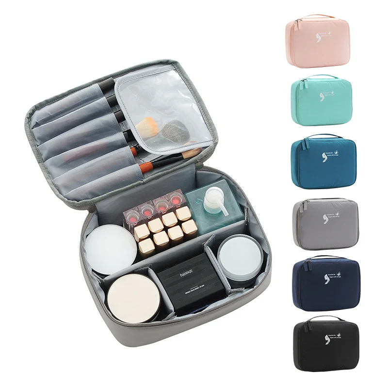 

Women Brand Makeup Cases High Quality Men Ladies Cosmetic Bag Fashion Beautician Cosmetic Cases Travel Cosmetic Organizer Bag