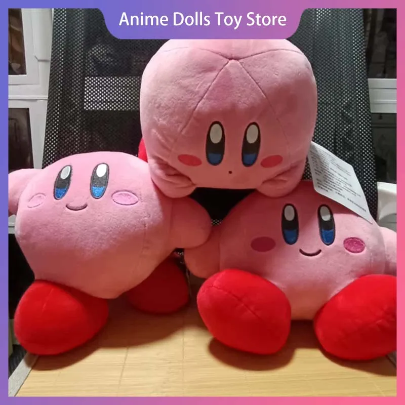 

Кирби плюшевые игрушки аниме Kawaii милый розовый Peluche мультфильм мягкая кукла пушистая подушка домашний декор комнаты подарок на день рождения для ребенка