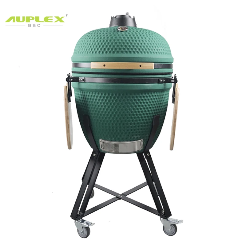 

Auplex Large Komado Kamado XXL 23.5" Green OEM Asador De Carbon Barbeque Charcoal Grill Bbq Outdoor