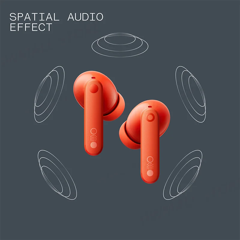 Global Verison CMF by Nothing Buds Pro 2 Auriculares inalámbricos híbridos con cancelación activa del ruido de 50 dB 6 HD MICS IP55 Bluetooth 5.3 CMF Buds Pro 2 Earphones 6