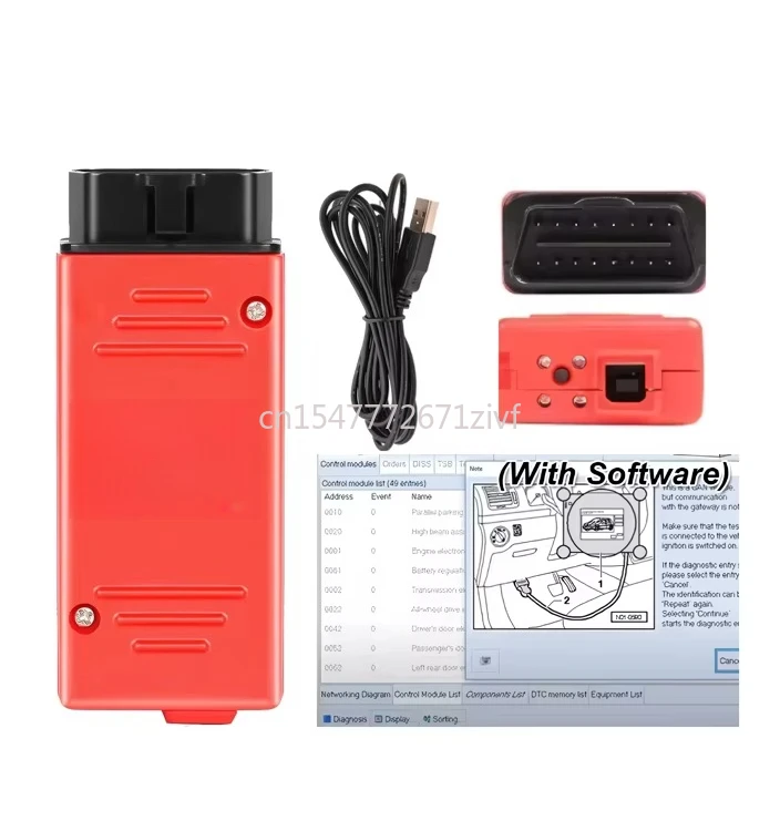 

The latest 6154A supports CAN FD DOIP protocol V23.0.1 software, with an OBD2 scanner 6154A for Volkswagen diagnostic tools