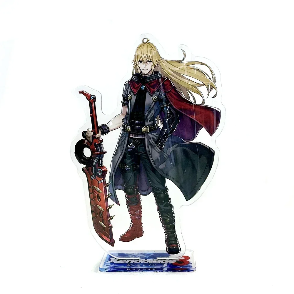 عرض ساخن على تماثيل Xenoblade Chronicles 3 Future Redeemed shulk and Rex من الأكريليك standee أنيمي mjvl