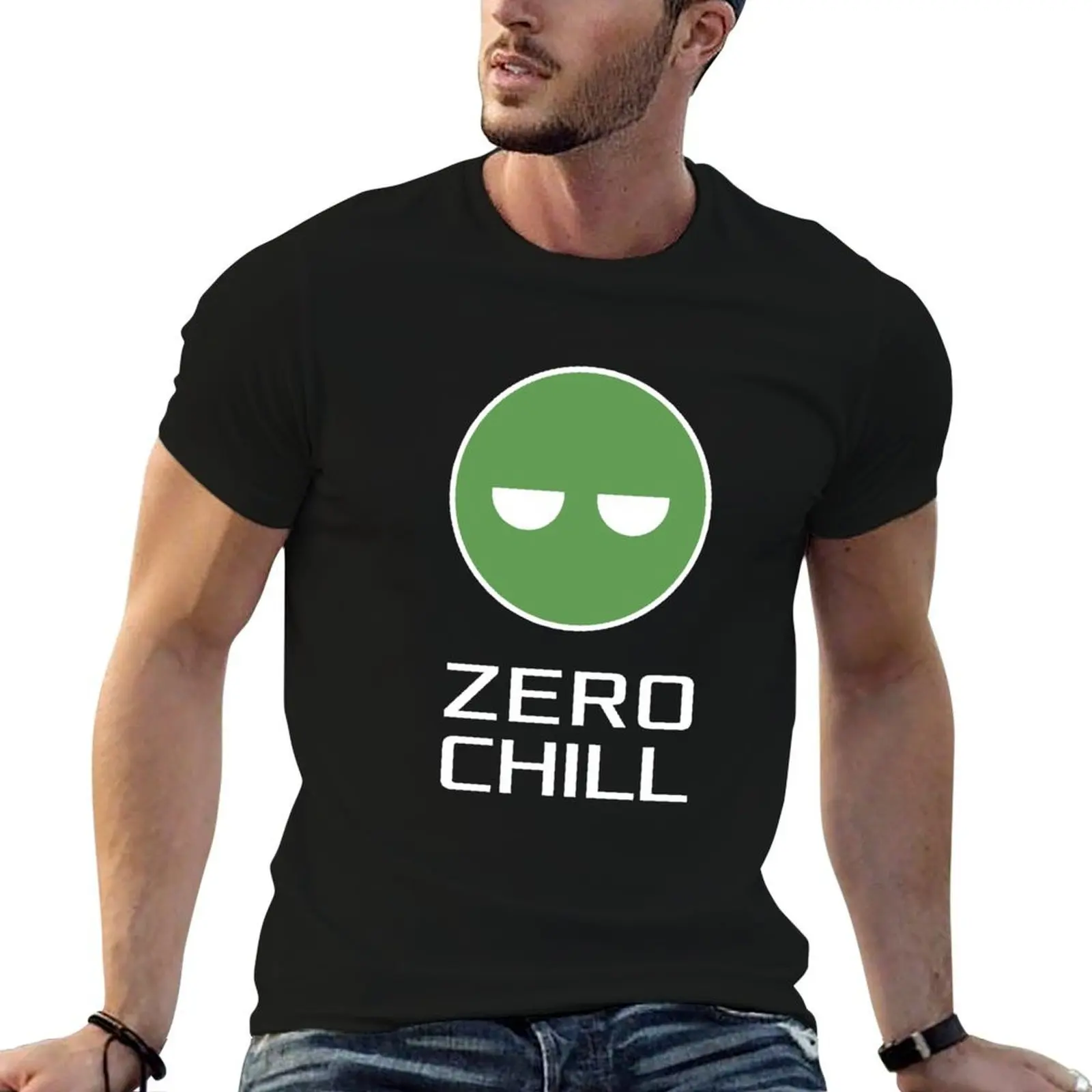Camiseta Zero Chill, paquete de camisetas de algodón, camisetas de algodón de alta calidad para hombre, Camiseta de algodón