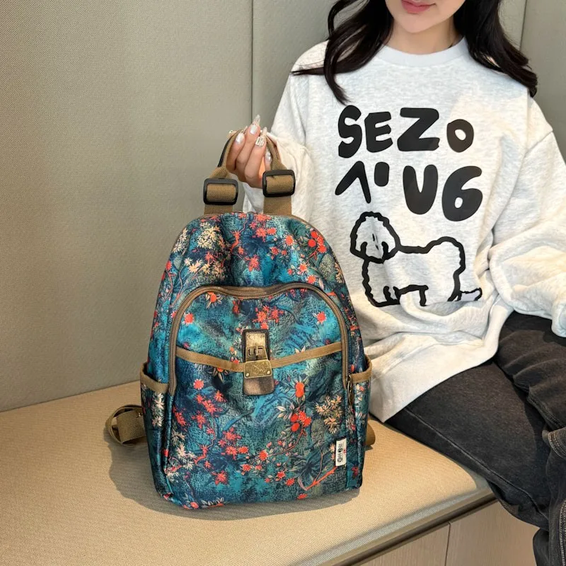 

Ladies' Oxford cloth casual fashionable large capacity backpack mochila bolsos de mujer school bag рюкзак женский backpack