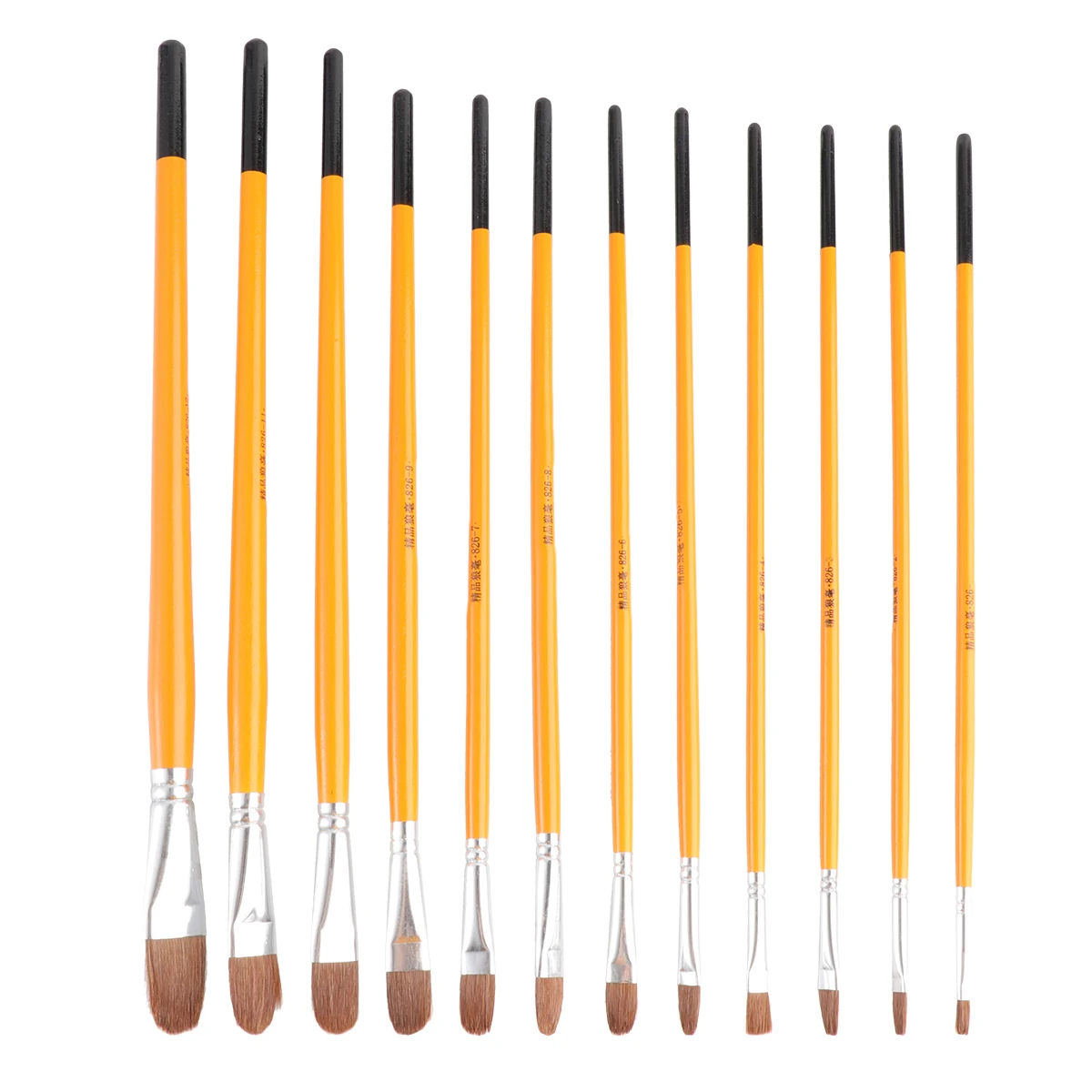 

6pcs Professional Painting Brushes Set Watercolor Art Supplies Kids Families Safe Face Wooden H Drawing Brushes Set