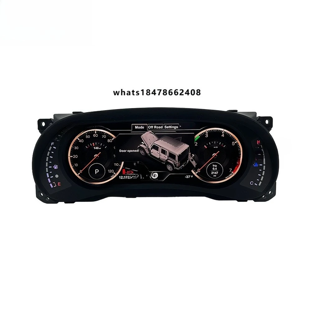

New Linux System Car LCD Dashboard for JL JK Wrangler Digital Multifunction LCD Cluster Display Instrument Upgrade