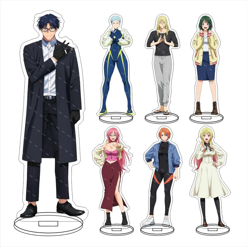 MARRIAGETOXIN Anime Figure Hikaru Gero Mei Kinosaki Toy Figures Woman Cartoon Action Stand Figurine Model Doll Toys Acrylic Gift