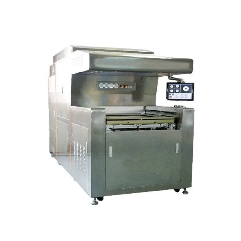 Fully automatic RTR visual alignment single-sided exposure machine, purple PCB circuit board automatic exposure machine