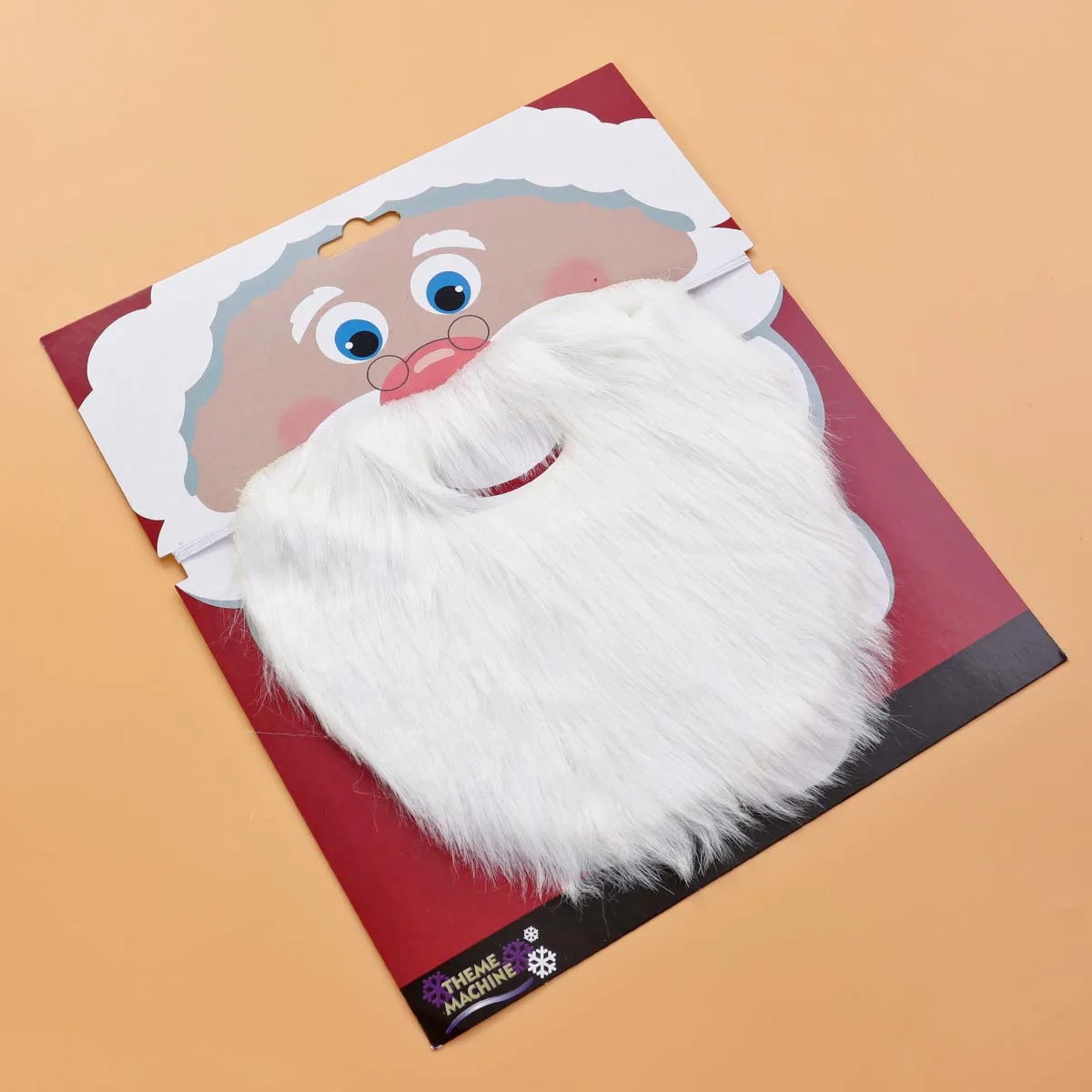 

3Pcs Santa Claus Beard White Fake Mustache Christmas Party Cosplay Beard Facial Decoration Festival Show Props